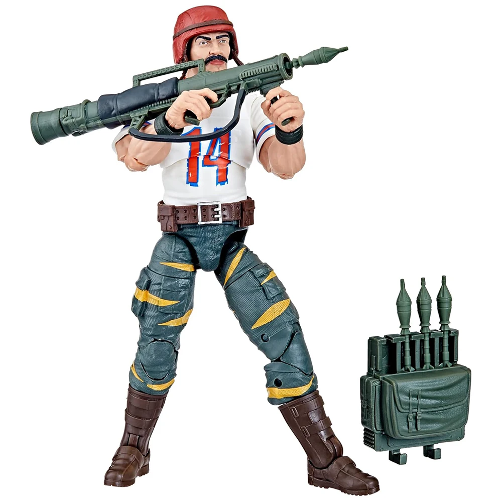 [عرض خاص] هاسبرو جي. جو مصنفة سلسلة بازوكا (ديفيد إل كاتزنبوجين) 15 سنتيمتر الأصلي أنيمي عمل نموذج لجسم اللعب