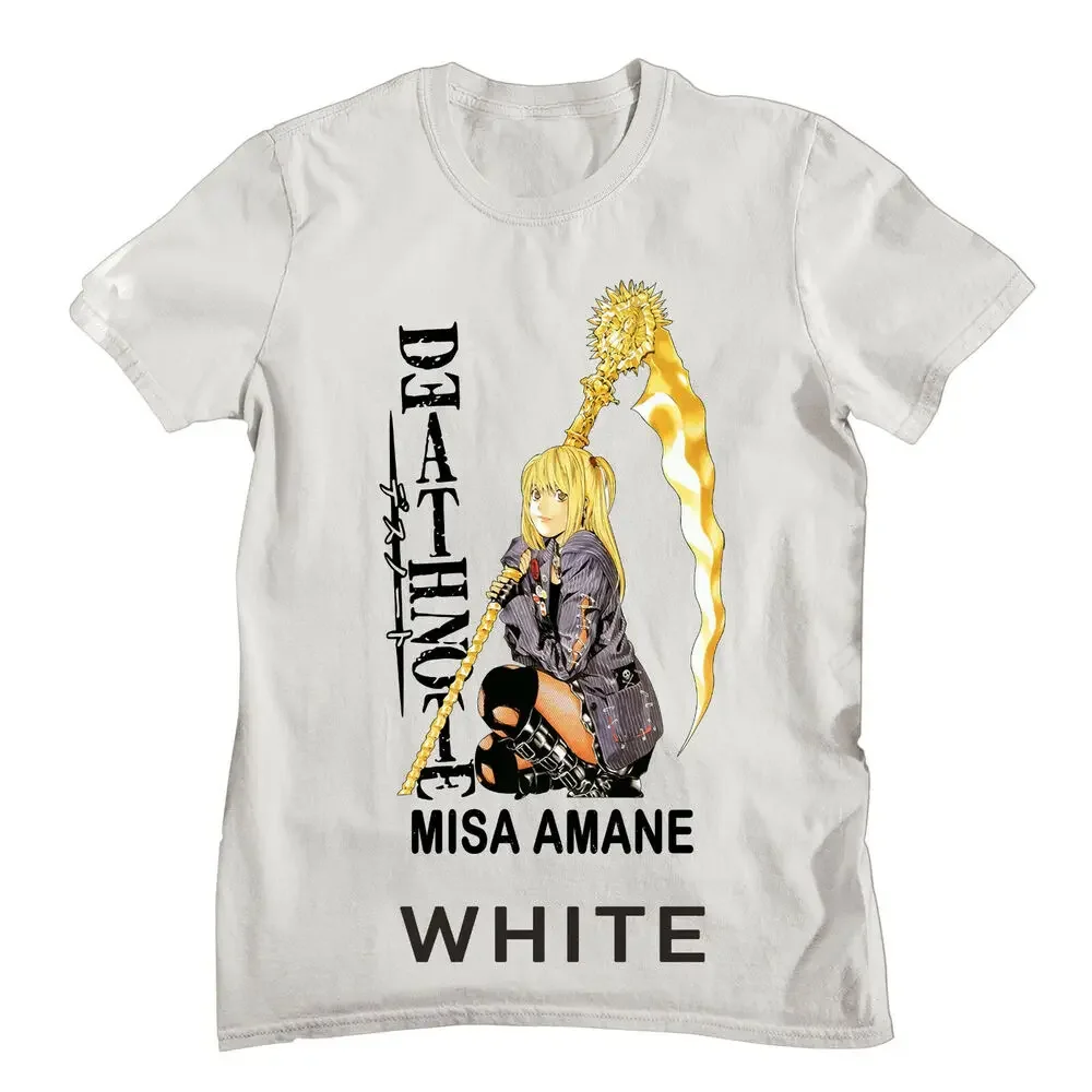 Misa Amane shirt Death Note L New shirt,2022 Graphic Anime Size