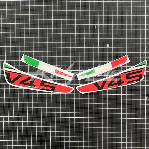 Для Ducati Streetfighter V4 V4S итальянский трехцветный крылатый флаг 3D наклейка наклейка Winglet фиксированная ветровка крыло StreetfighterV4V4S