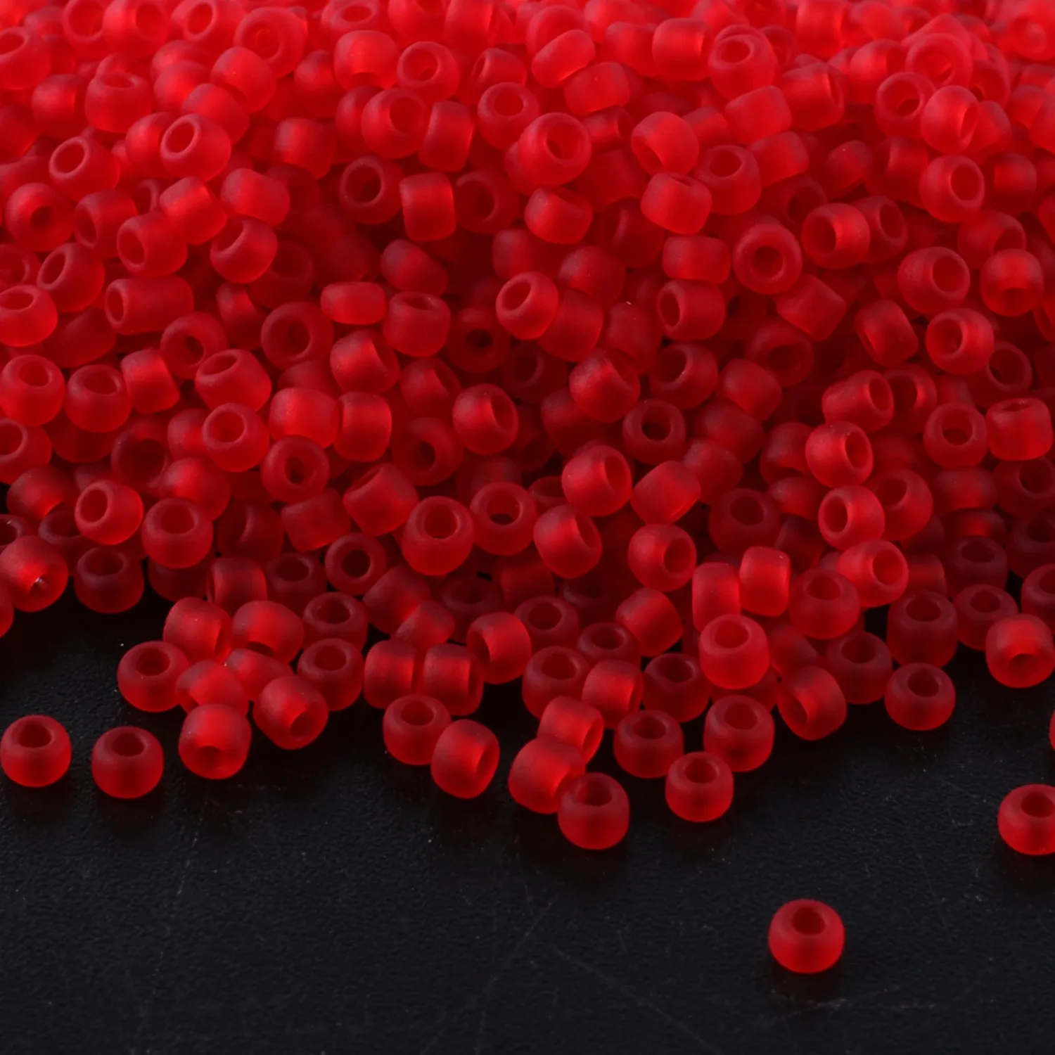 Hochwertige transparente matte Farbperlen CJ 11/0, 10g/Tube, geeignet für alle Arten von DIY-Bastelarbeiten usw. – Detail 26