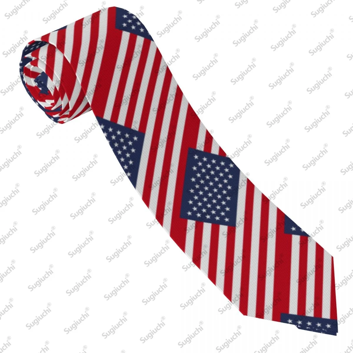 2026 United States Flag Wedding PartyNeck Ties For Men Women Casual Plaid Tie Suits Slim Necktie Gravatas For Gift