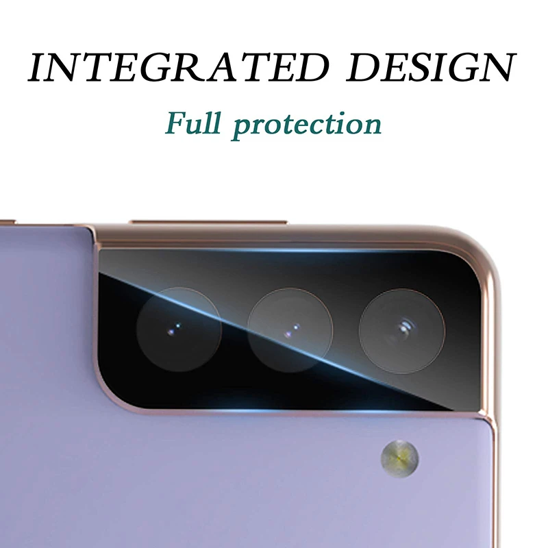 عدسة ثلاثية الأبعاد حامي الكاميرا لسامسونج S21/الترا غطاء كامل غطاء الكاميرا لسامسونج S21 Plus حامي الكاميرا الخلفية