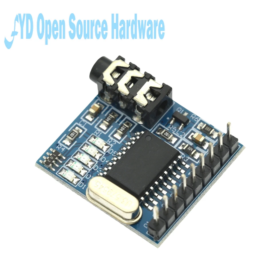 1 unidad MT8870 módulo decodificador DTMF, tono de teléfono a salida Digital de 4 bits, para Control remoto y sistema de seguridad DIY