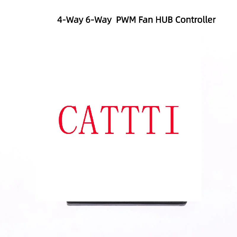 

ШИМ-контроллер скорости вентилятора SATA DC Power On 4-контактный регулятор скорости вентилятора NAS Серверный регулятор скорости вентилятора 4-сторонний 6-контактный ШИМ-концентратор вентилятора