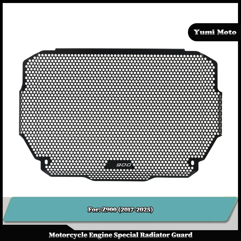 

Motorcycle Accessories Radiator Grille Grill Protective Guard For KAWASAKI Z900 2017-2025 Z 900 2024 2023 2022 2021 2020 2019