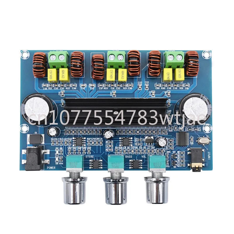 

XH-A305 Bluetooth 5.0 Digital Amplifier Board TPA3116D2 Dual Core High Fidelity 2.1 Channel 2 * 50W+100W