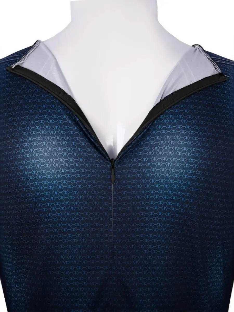 Loween cosplay corpo de aço clark kent papel plang palco desempenho traje material poliéster aparência autêntica