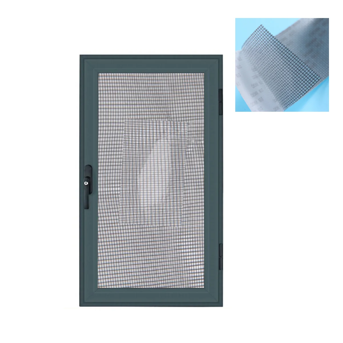 2 Pcs Repair Screen Tape Window Water Resistant Fiberglass Covering Mesh Waterproof