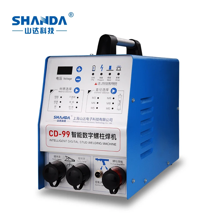

Portable Stud Welder Semi Automatic Bolts Screw Soldering Machine For Sale