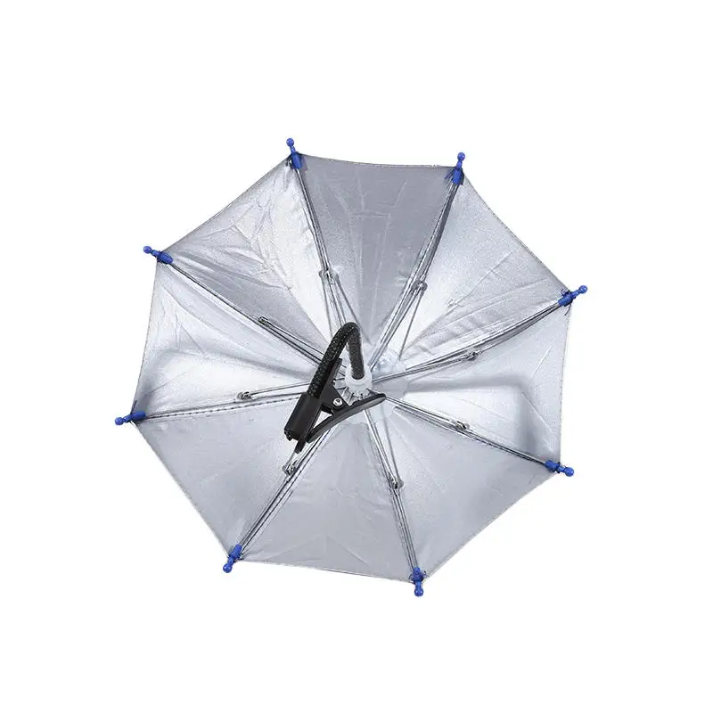 Biegsames Design Auto-Handy-Sonnenschutz Blendschutz mit Clip Handy-Regenschirm Verstellbare Rutschfeste Auto-Handyhalterung – Detail 36