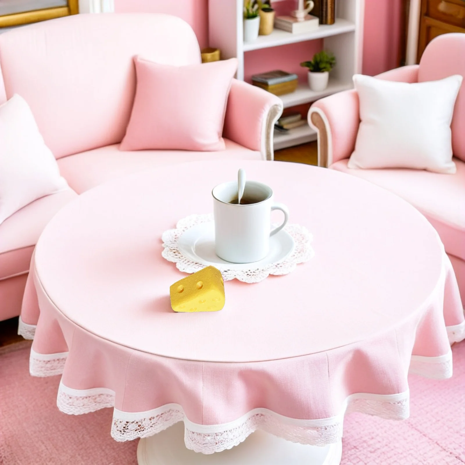 

50pcs Simulation Cheese Cakes Yellow Fake Cake Photography Props For Party Decorations Display Menu Background Stereo