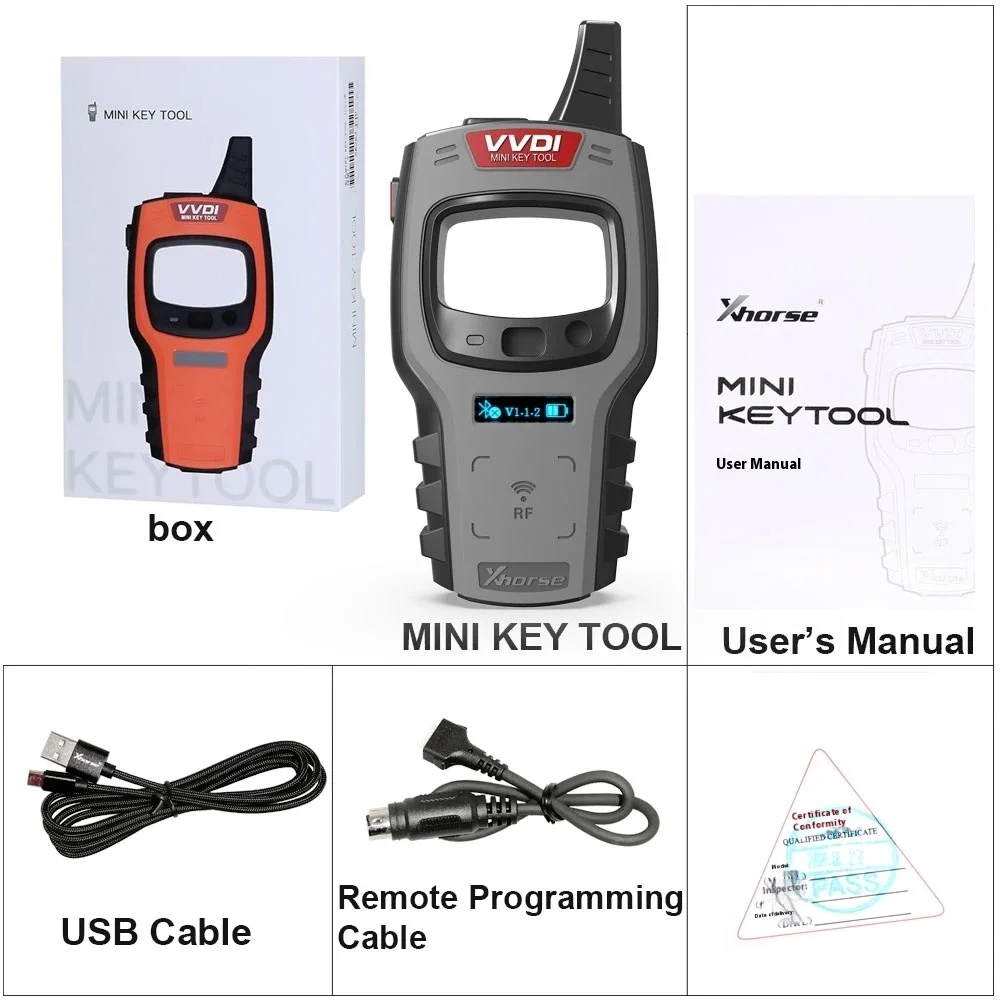 Picture 6: Xhorse VVDI Mini Car Key Programmer Tool Global Version Without Copy 48 Transponder (96 bit) Function No Tokens