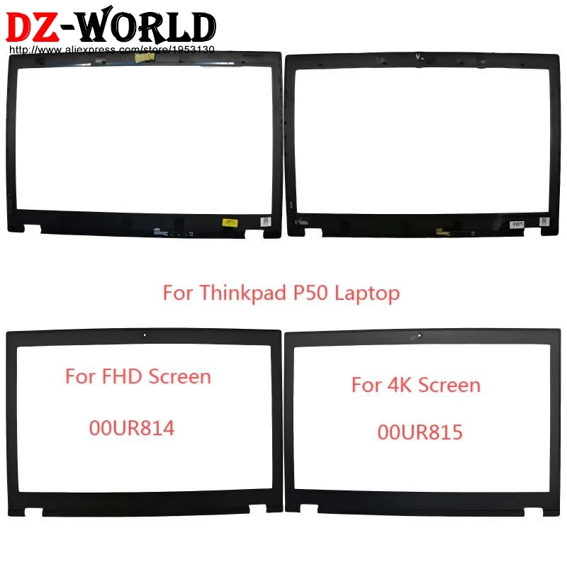 

FHD 4K ЖК-дисплей, передняя рамка, чехол для ноутбука Lenovo ThinkPad P50 00UR814 00UR815 AP0Z6000A00 AP0Z6000C00