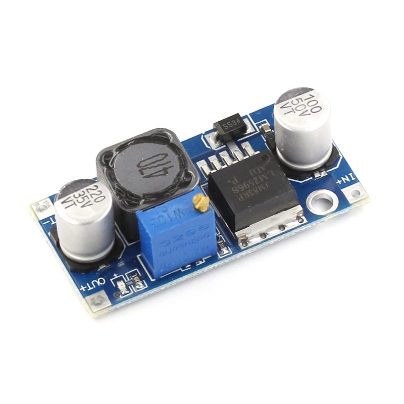 Adjustable Output LM2596S Step Down Module DC to DC Buck Converter Voltage Regulator Conversion Power Supply Module LM2596