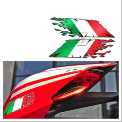 For Vespa GTS GTV Fly Ducati Monster Aprilia MV Triumph Motorcycle Tank Decals Italian Flag 