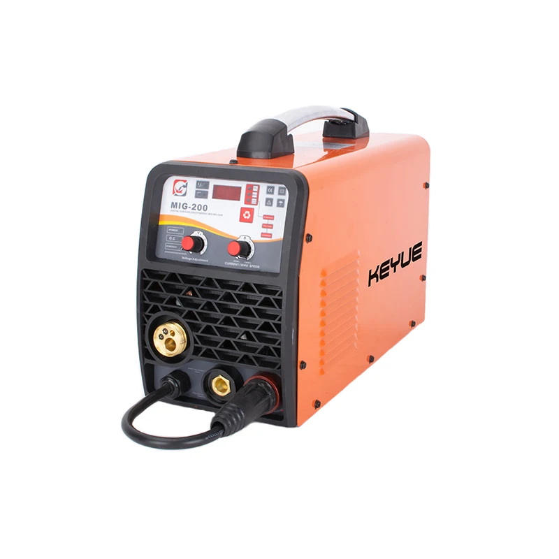 DC Inverter Electric Small Portable CO2 Gas and Gasless (no Gas) Mig Mma Welder Mig Welding Machine MIG-160