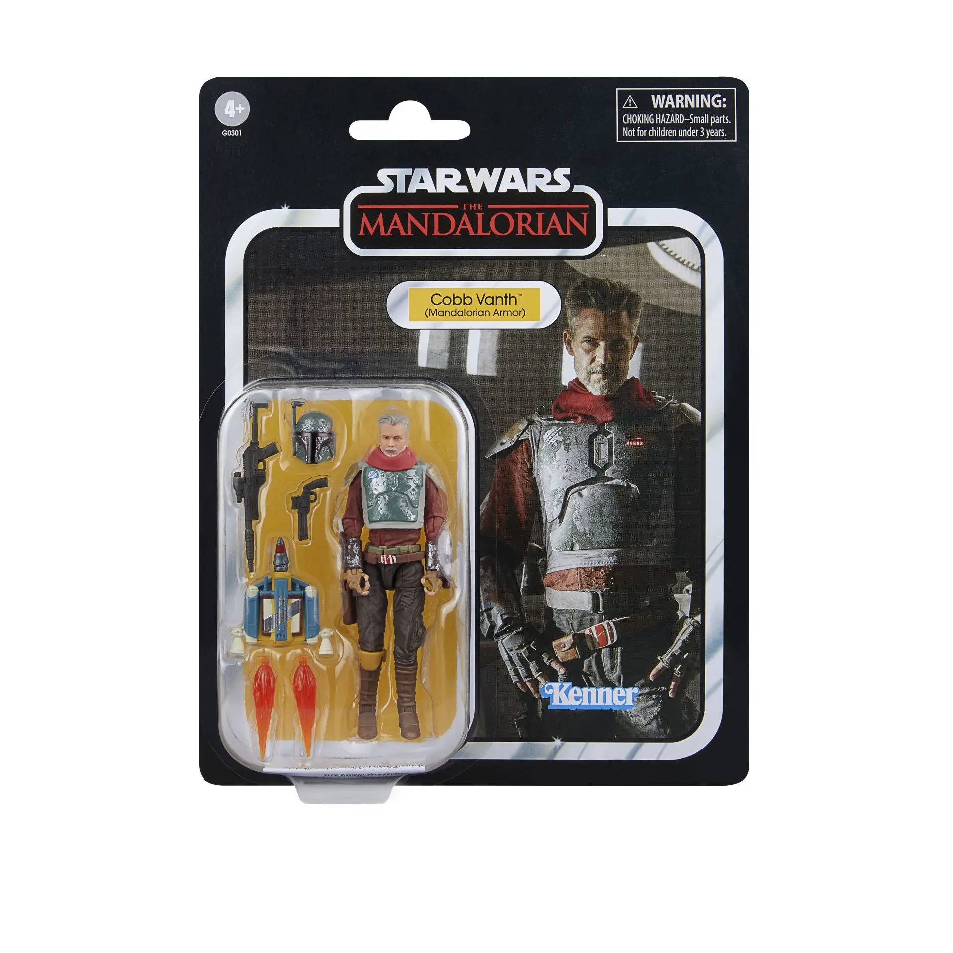 Hasbro Star Wars The Vintage Collection: Cobb Vanth (Mandalorian Armor) (Star Wars: The Mandalorian) 3.75 Inch Action Figure