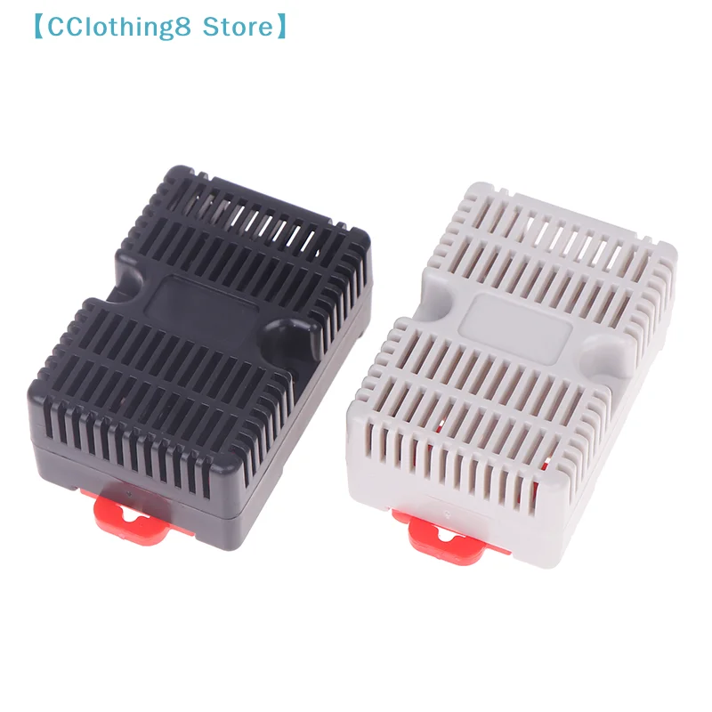 Temperature And Humidity Sensor Housing Rail Electrical Junction Box 4-07:65x46x29 Chassis Box【AliS8】