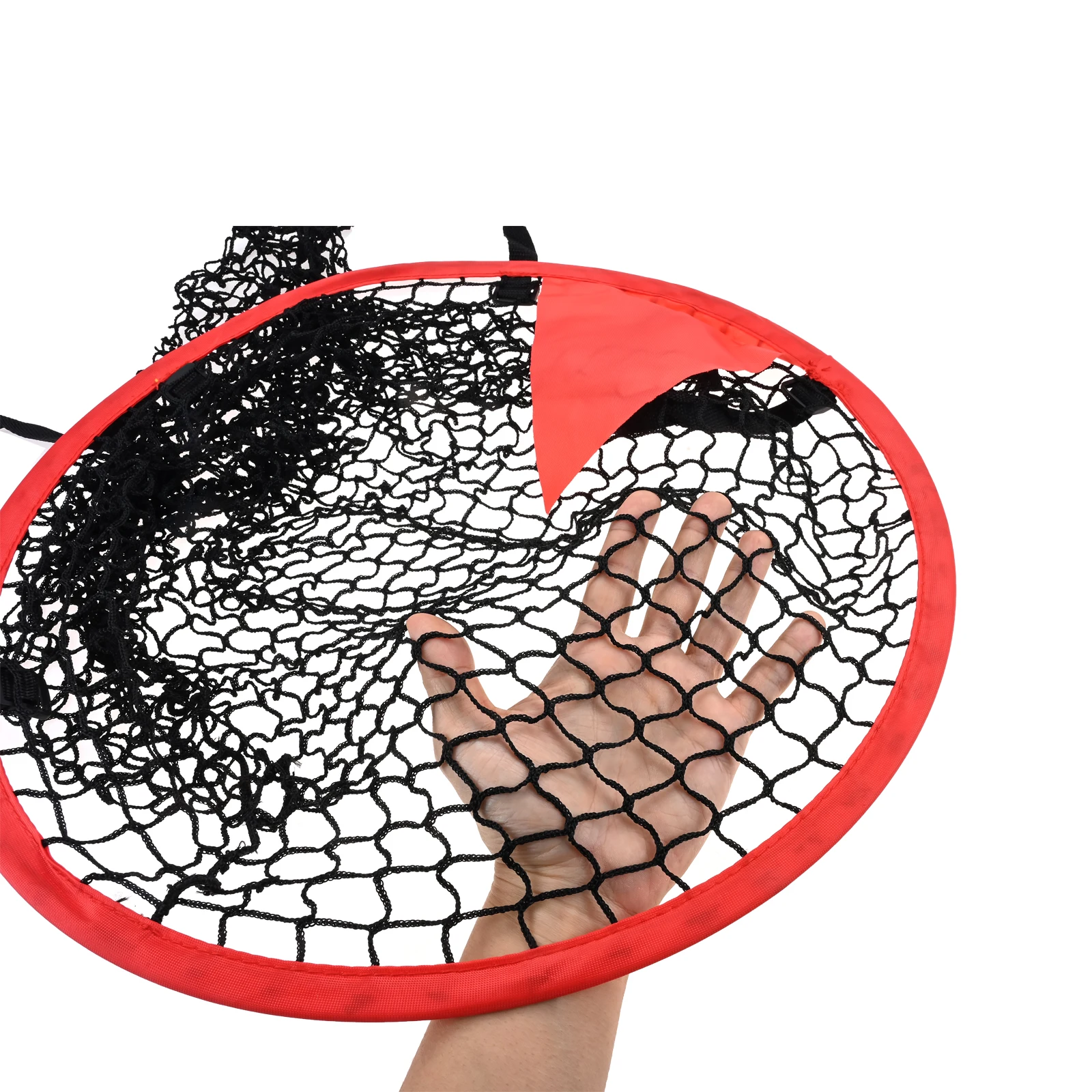 Diameter 45cm Light Foldable Top Bins Corner Soccer Goals Target Training Net & Carry Storage Bag for Football Shooting Accuracy