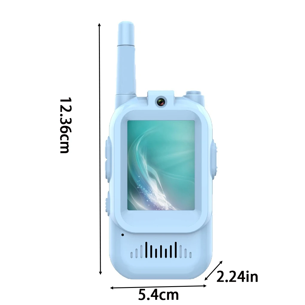 2PCS Kids Walkie-talkie Rechargeable Talkies For Fun with - Rope, for