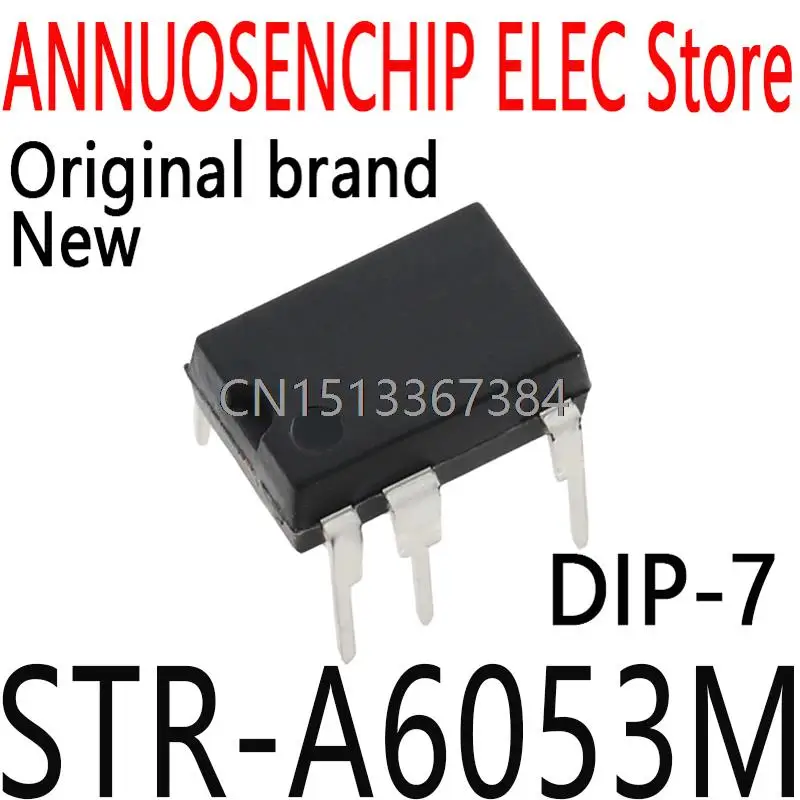 30PCS New and Original STR-A6053 A6053M STRA6053M DIP-7 STR-A6053M