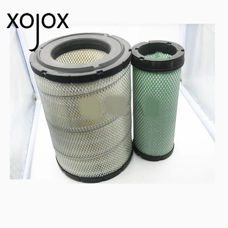 

XOJOX For Kato HD820R-820-3-820V-820-5 HD1023 Excavator air filter element filter air grid high quality excavator accessories