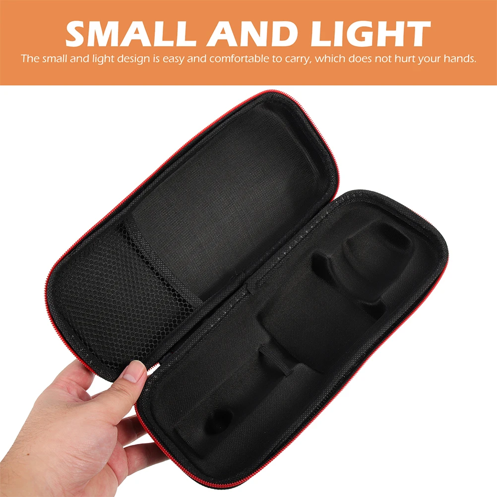 2 Pcs Microphone Storage Bag Handheld Box Protector Carry Eva Protective Cover Pouch