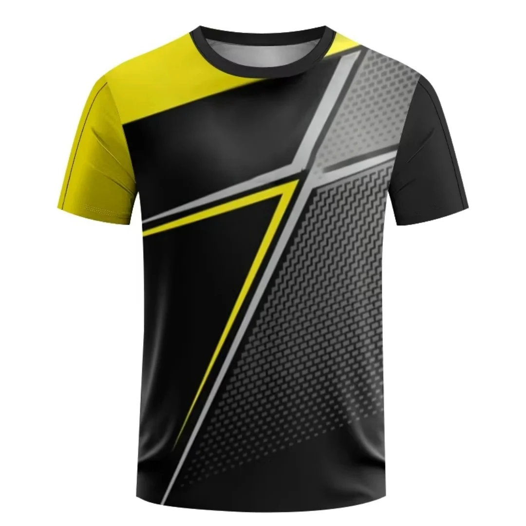 남성 스포츠 티셔츠 러닝 피트니스 운동복 여름 스포츠 레저 빠른 건조 남성 티셔츠 아동 의류 티 여성