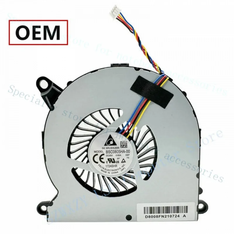 A+ For Intel NUC8I7BEH NUC8 I3 I5 I7 CPU Cooling Fan BSC0805HA-00 DC05V 0.60A 4 PIN