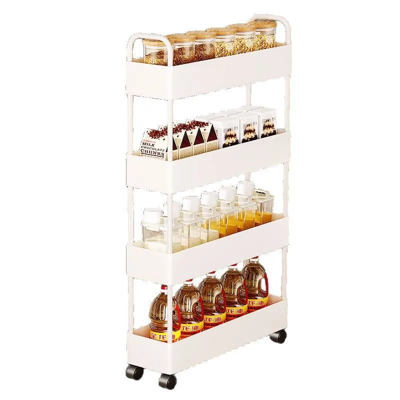 

Crack rack, kitchen refrigerator side gap storage side cabinet