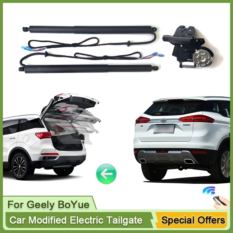 For Geely BoYue 2016~2024 Car Electric Tailgate Tail Gate Strut Vehicle Power Rear Door Lifting System Kit for Trunk