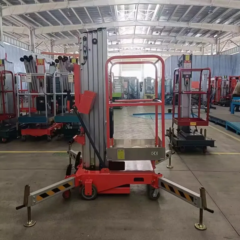 YG Customized High End Hydraulic Electric Elevated Work Platform One Man Lifting Machine For Sale