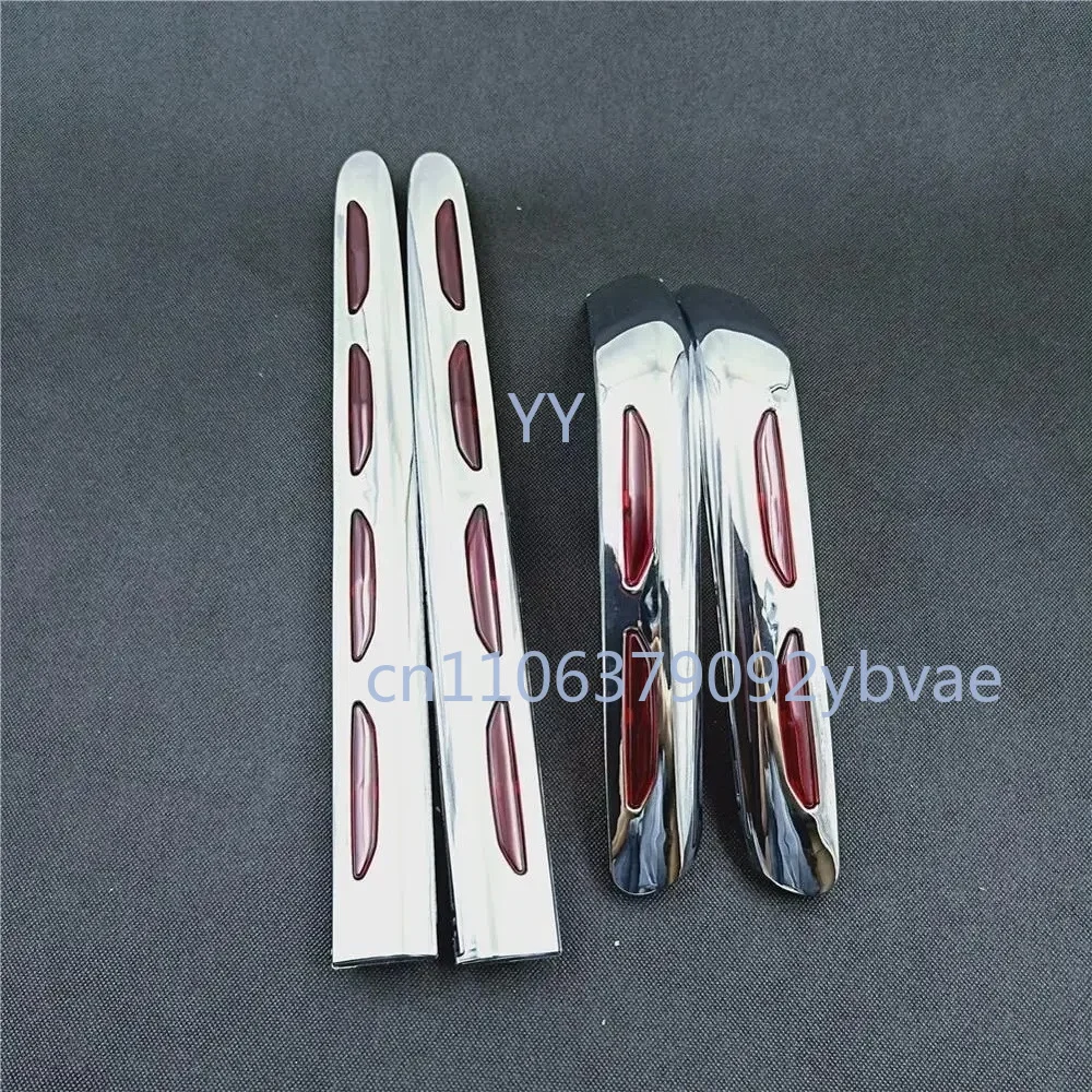 Motorcycle Fairing Trunk Trim Lower Saddlebag Moldings Decoration for Honda Goldwing 1800 GL1800 2001-2011 Don't Have Light Bulb