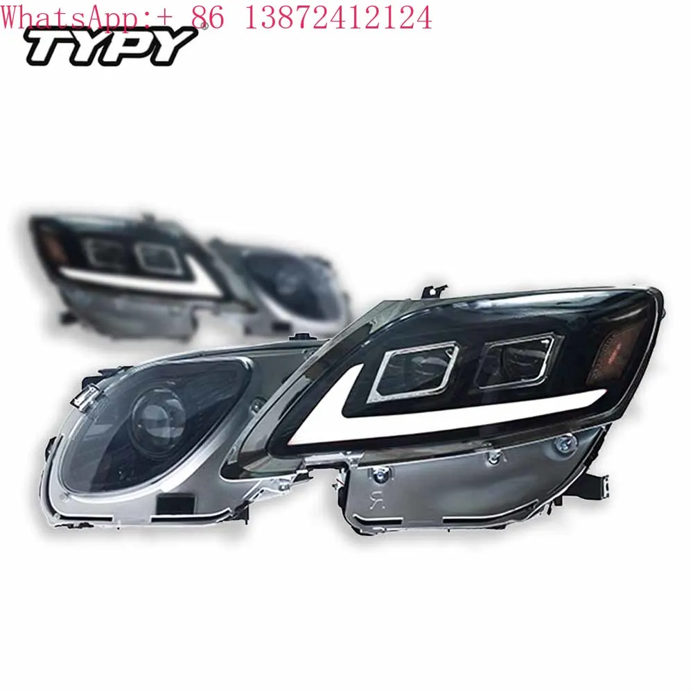 

TYPY New Upgrade Modified Full Head Lamp Assembly for Lexus GS 2004-2012 Turn Signals Daytime Running Lights Car LED Headlight
