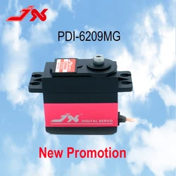 JX PDI-6209MG/6208MG 6V 0.13sec 9.3kg Metal Gear Servo digitale custodia in alluminio per 1/10 RC car Kst Servo Car Model Motor RC Parts