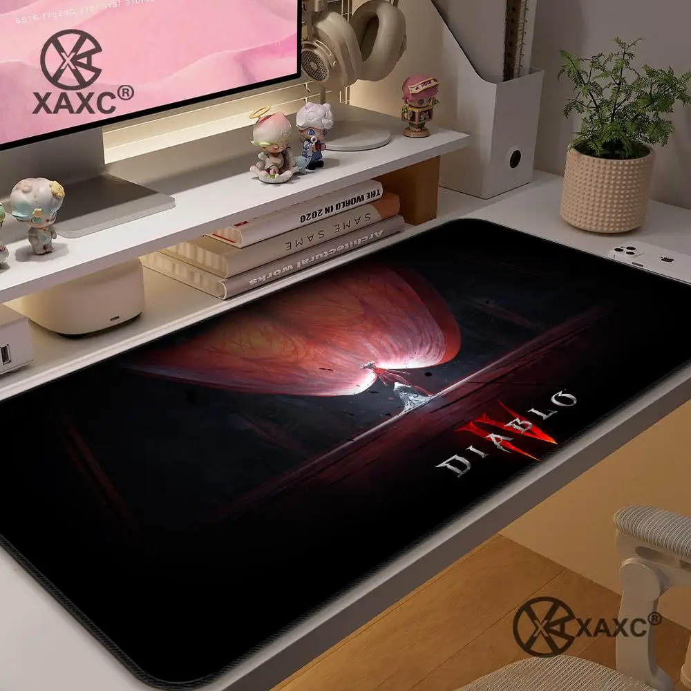 Diablo 4 XAXC Mouse Pad large keyboard mouse desk pad non-slip rubber gaming mouse pad laptop mouse carpet