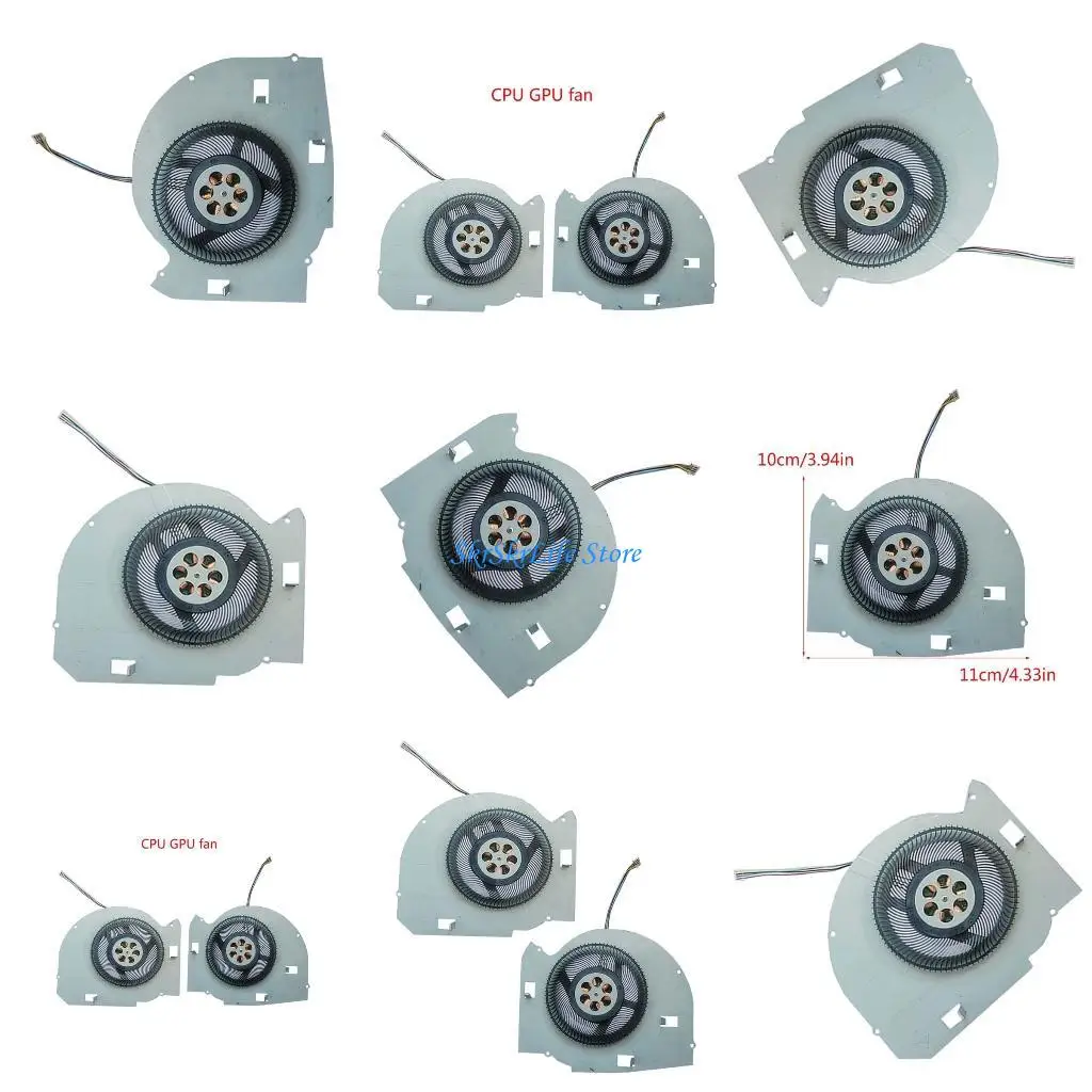 

E65E Replacement Laptops Cooling Fan 5V 0.5A 4Pin Radiators for GU501 GU501GM GM501