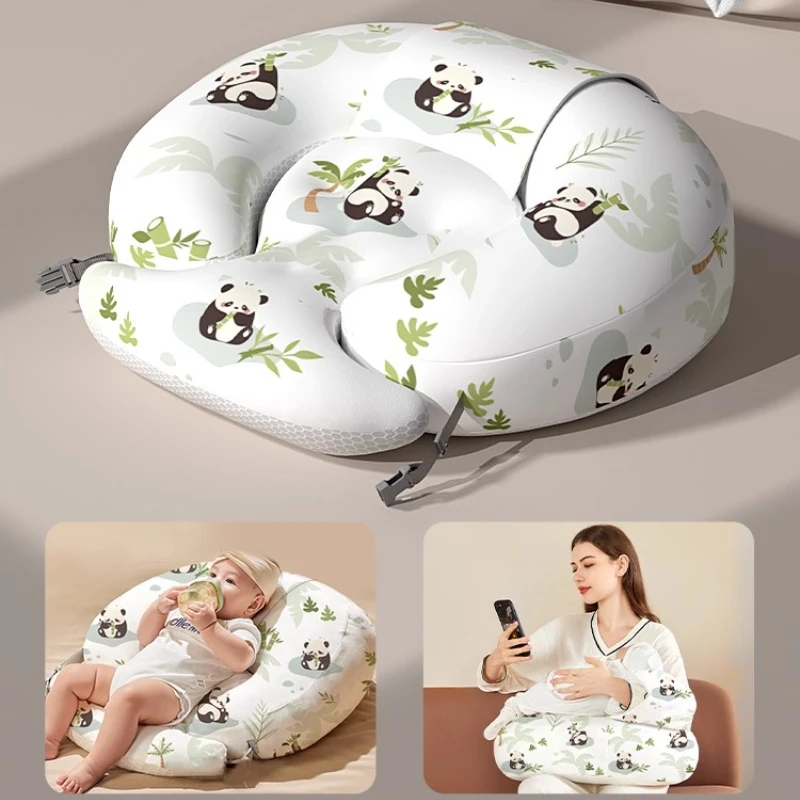 القطن مكافحة البصق الحليب المنحدر وسادة وسادة الخصر دعم النوم التمريض وسادة الطفل وسادة مهدئة الوليد الرضاعة الطبيعية وسادة