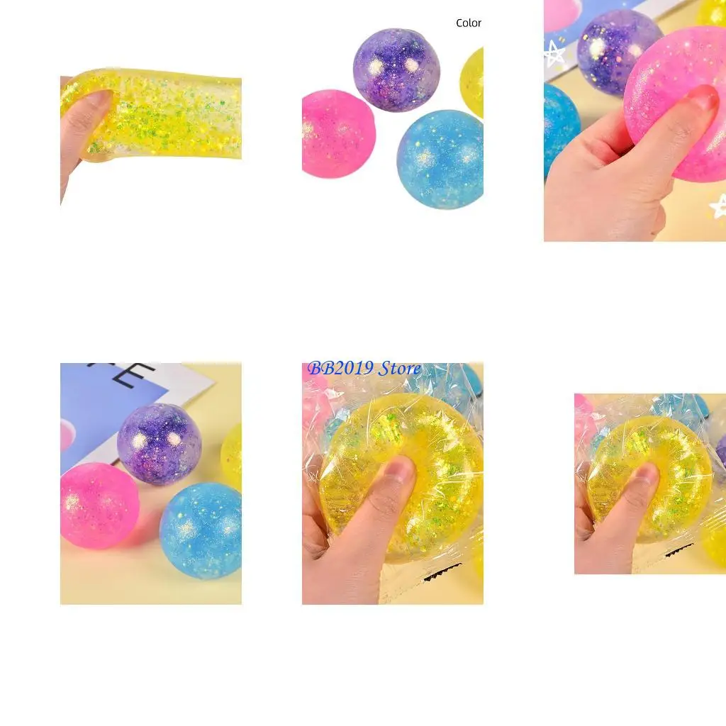 Q0KB Đồ chơi giải nén bóng bàn tay Q0KB để giải nén TPR Ball Soft Toy Toot