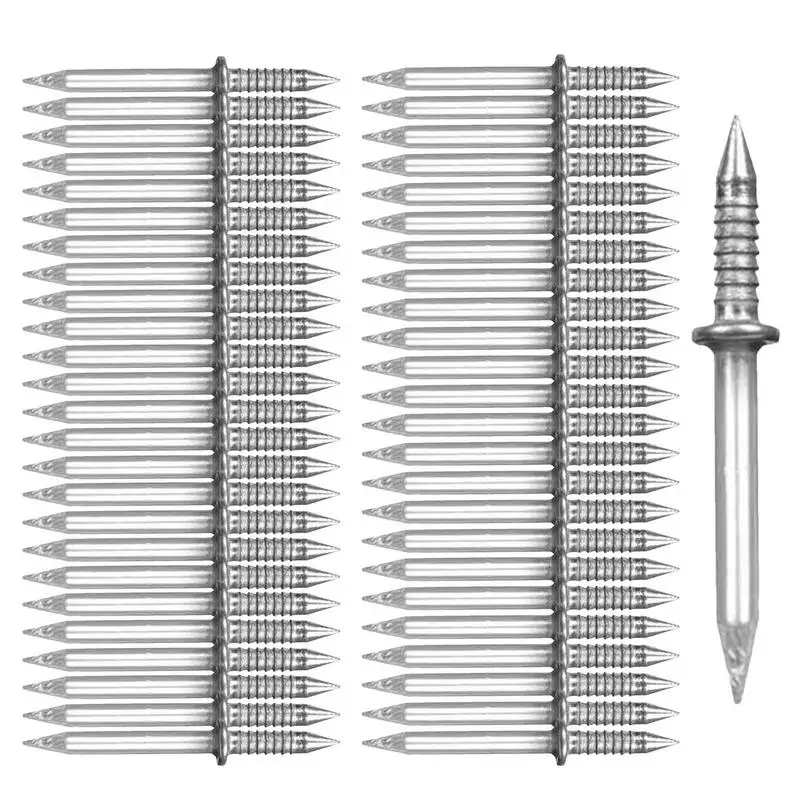 Double Headed Mud Nail For Seamless Wood Paneling Non-marking Nails Cement Nails Double-headed Nails