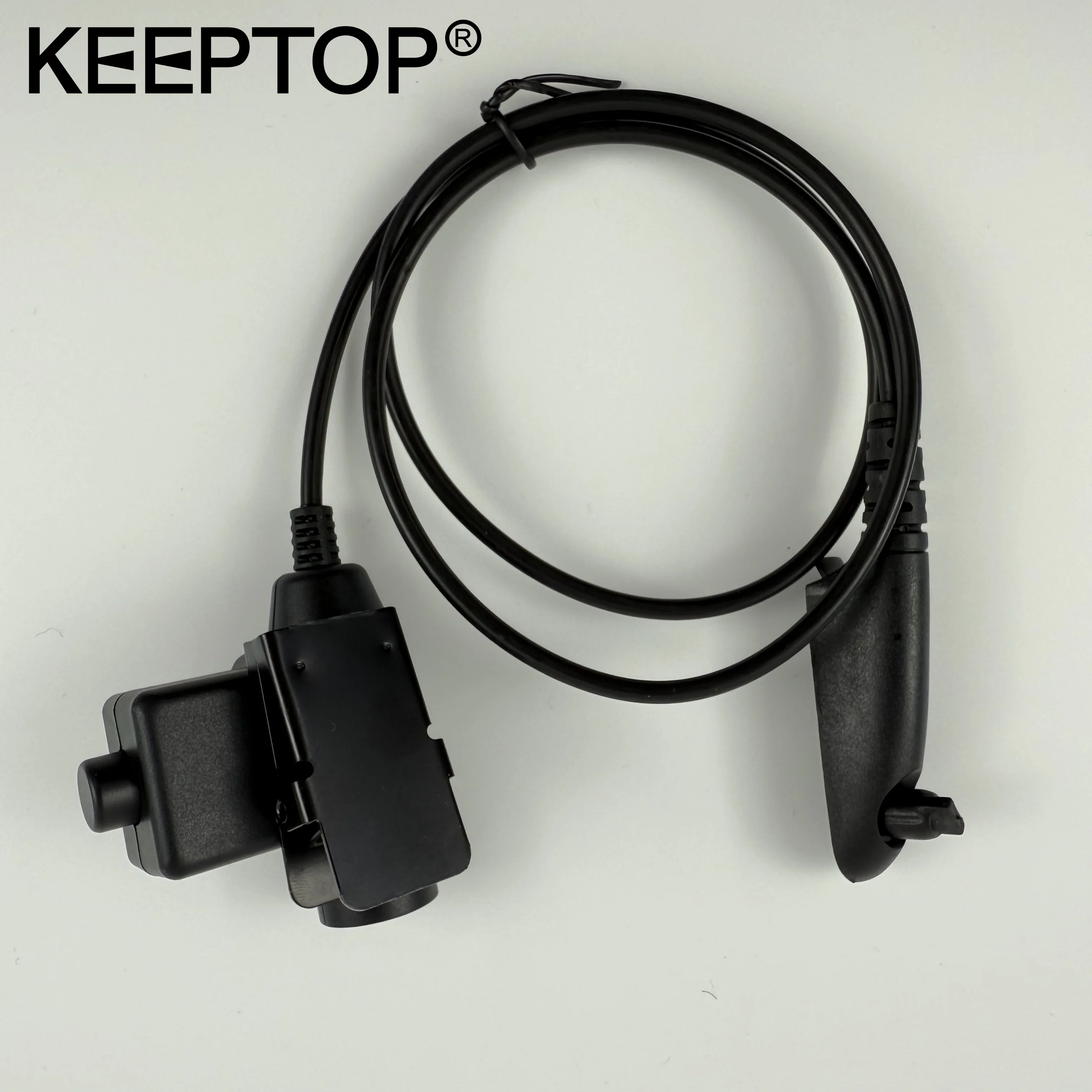 KEEPTOP Tattico U94 PTT 7.1 Spina del Cavo Adattatore Per Cuffie per Motorola GP328 GP338 GP340 360 380 320 PTX760 MTP750Walkie Talkie