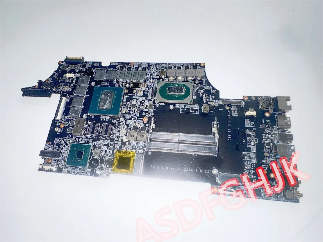 

Original MS-16P71 System Mainboard for MSI GL63 gl73 Laptop Motherboard I7-9750h gtx1660mti ge75 Raider DDR3 test ok