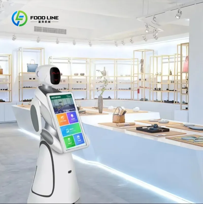 AI Navigation Q&A Welcome Robot  Service Reception Robot for Commerical Reception