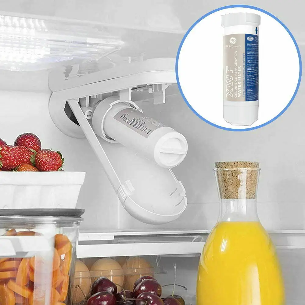 Replace GE XWF Refrigerator Water Filter For WR17X30702、Maxblue MB-F48、AQUACREST AQF-FF48、Crystala CF9