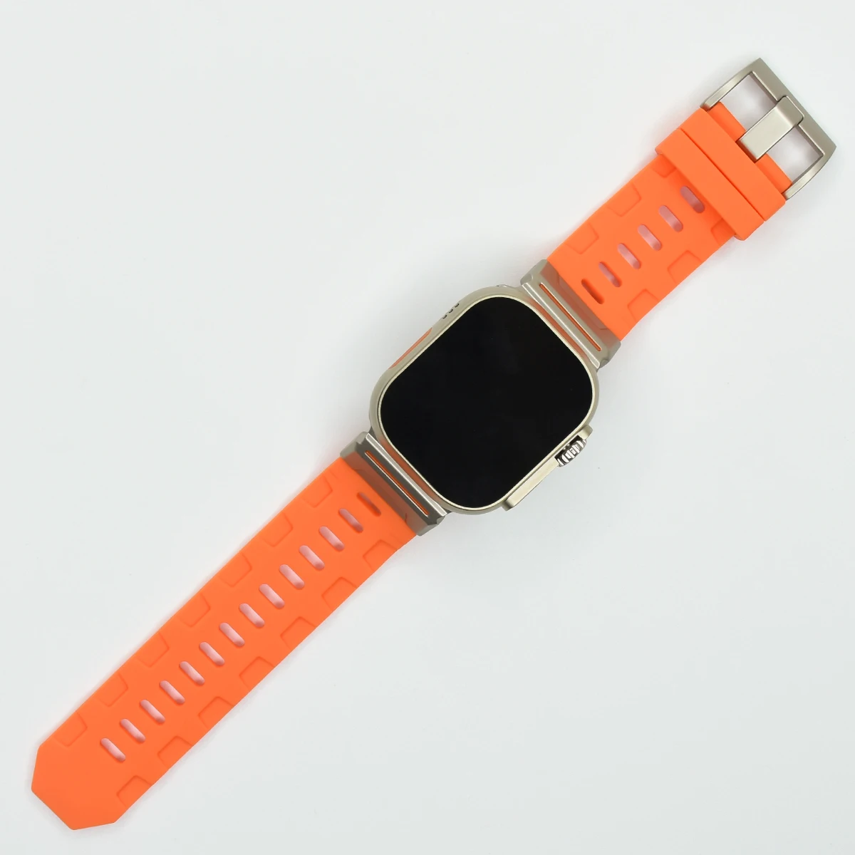 Силиконовый ремешок для Apple Watch Strap Ultra 2 49 мм 45 мм 44 мм 42 мм Soft Sports Correas для apple IWatch Series 9 8 7 6 5 4 Браслет
