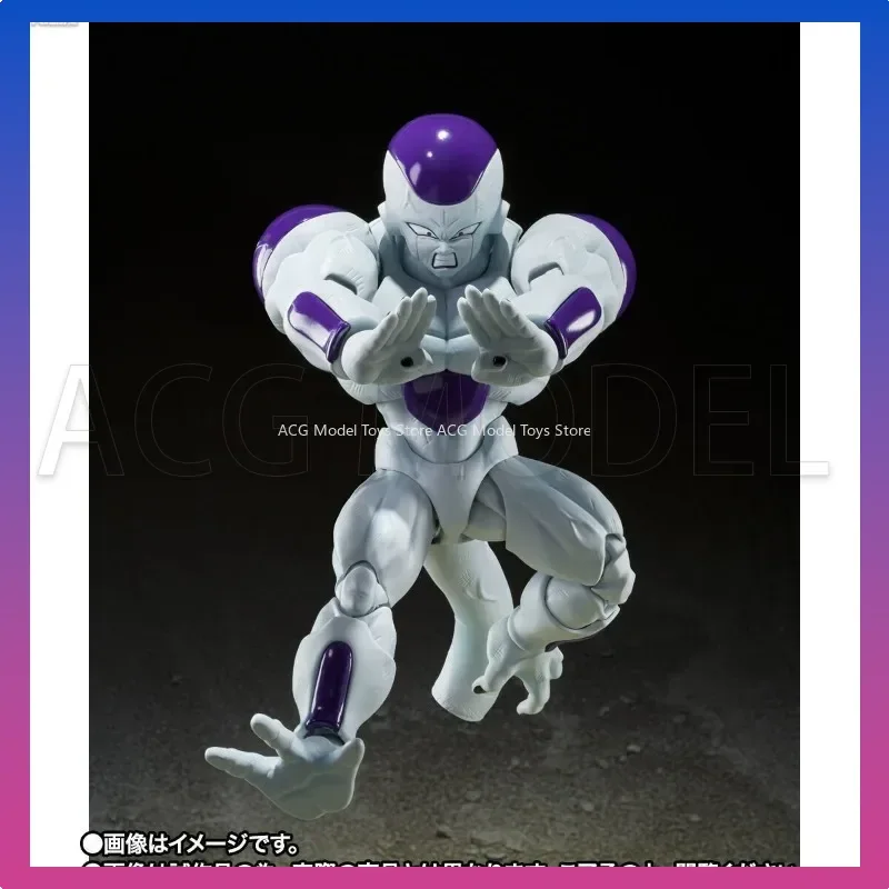 Em estoque novo bandai shf dragon ball série full power frieza anime figura de ação brinquedos modelo presente coleção