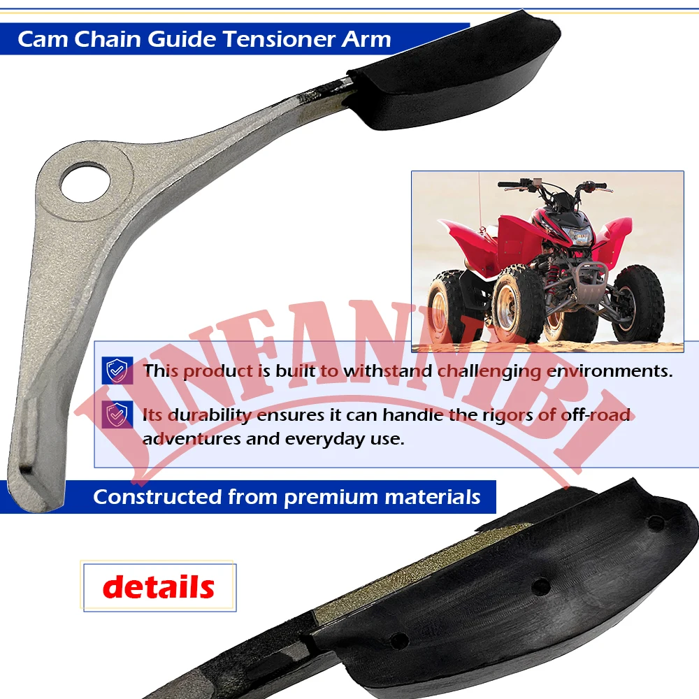 Cam Timing Chain Tensioner Arm Set For Honda TRX250EX TRX250 TRX250TM TRX250TE