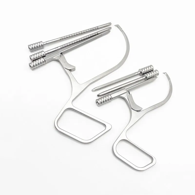 Adjustable C‑Type Drill Guide Knee Shoulder Femoral Tibia K‑wire Aiming Locator for Cruciate Ligament Repair Instrument