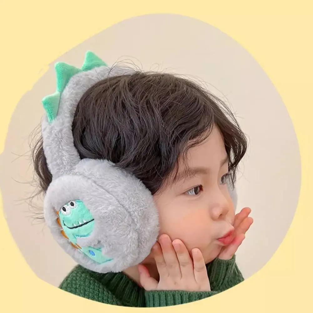 New Plush Earmuff Cold Protection Ear Cover Ear Warmer Cartoon Thick Earflap