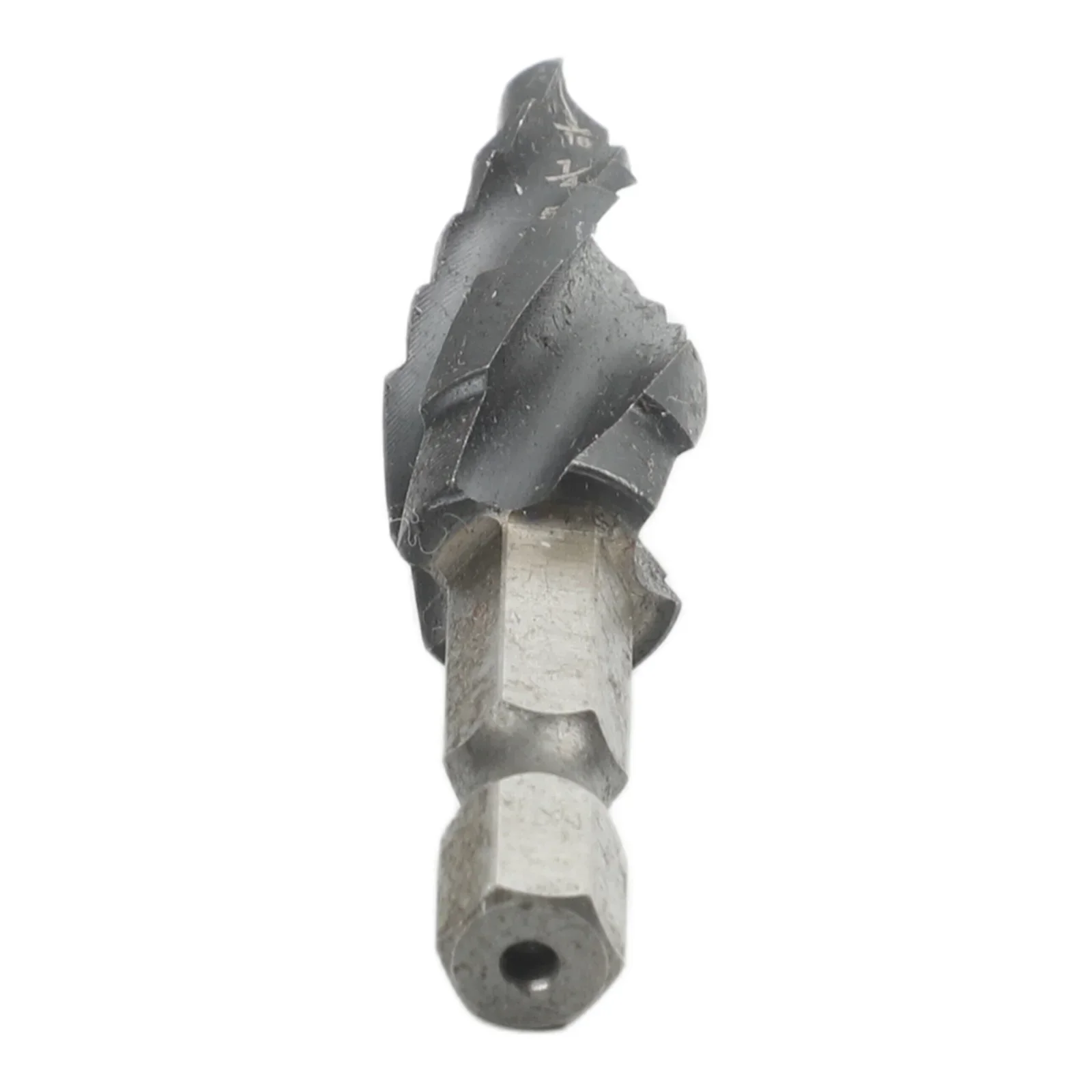 Heavy Duty Step Drill Set with 5 Pieces Featuring Four Blade Stability and Engraved Size Markings for Precision